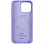 Чохол Epik Silicone Case Full Protective AA V2 with MagSafe для Apple iPhone 14, 6.1 Бузковий/Dasheen - мініатюра 3