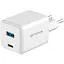 МЗП Proove Pocket GaN 45W (Type-C + USB) white - мініатюра 1