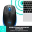Мышь Logitech M190 Full-size Wireless Blue - миниатюра 4