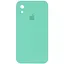 Чохол Epik Silicone Case Square Full Camera Protective AA для Apple iPhone XR 6.1 Бірюзовий/Turquoise - мініатюра 1