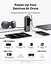 Портативний зарядний пристрій 25000 mAh 165W PD Built-In Double USB-C Cables Black Anker teh0027059 - мініатюра 3