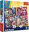 Набір Пазли - 4в1 - Щенячий патруль у місті - Щенячий патруль - мініатюра 1
