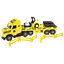 Машинка Wader Magic Truck Technic з катком (36451) - мініатюра 1