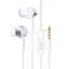 Навушники Baseus Encok HZ11 Wired Earphones Moon White - мініатюра 1