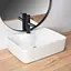 Умивальник Rea Kelly накладний білий REA-U6524, Білий - мініатюра 2