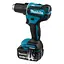 Шуруповерт-дрель аккумуляторный Makita DDF485SFJ 18B 1х3 А/ч 27-50 Нм 0-500·0-1900 об/мин кейс 1.7 кг - мініатюра 3