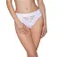 Трусики с широкой резинкой и кружевом Passion Panties white L - миниатюра 1