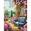 Алмазная мозаика Цветочный сад AMO8140, 30x40 см - миниатюра 1