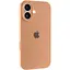 Чехол Epik Silicone Case Full Camera Protective (AA) для Apple iPhone 16 (6.1) Оранжевый/Cantaloupe - миниатюра 1