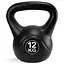 Гиря виниловая Cornix 12 кг XR-0431 Black - миниатюра 1