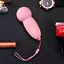 Вібратор для стимуляції клітора 9,5 см. Рожевий K0101-3. - мініатюра 1