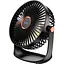 Вентилятор Hoco Cool desktop fan with light DF12 5 speed, Abbient Light, 10h - миниатюра 1