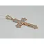 Золотий хрестик Favoritum. Розп'яття Христа. 710021 - мініатюра 2
