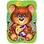 Магнітні пазли Vladi toys Малюк зможе Ведмедик А5 12 елементів VT3301-04   - мініатюра 1