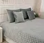 Подушка Руно 40х40 декоративна Velour "Dark Grey ромб" 311.55_Dark Grey ромб - мініатюра 3