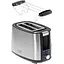 Тостер Adler AD 3214 900Вт/ 2 відділення/7 режимів підсмажування/розморожування/підігрів булочок - мініатюра 5