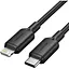 Кабель Vention USB 2.0 Type-C Male to Lightning Male 3A Cable 2 м черный PVC Type - миниатюра 1