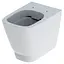 Чаша напольно приставного унитаза Geberit Smyle Square Rimfree 500.840.00.1, Белый - миниатюра 1