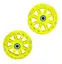 Колеса для дитячого велосипеда / самоката 11 см жовтий (G0000994) - мініатюра 1
