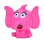 Дитяча іграшка антистрес "Слоник" MS 4139(Pink) водяний орбіз - мініатюра 1