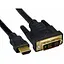 Кабель HDMI на DVI 4.5 м. СС-HDMI-DVI-15 Gembird, позолочені конектори - мініатюра 1