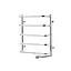 Полотенцесушитель электрический Kroner Микс ДМ03EL 600x500/5 EL CV017224, Хром, Левое - миниатюра 1