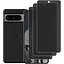 Защитное стекло DK для Google Pixel 8 Pro Антишпион Full Glue 020550 black 3 шт. - миниатюра 1