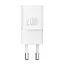 Мережевий зарядний пристрій Baseus GaN5 Fast Charger(mini) 1C 20W Cable Type-C to Type-C 1m білий P10110900213-01 - мініатюра 1