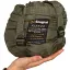 Вкладыш в спальник Snugpak Fleece Liner with Zip Оливковый - миниатюра 4