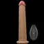 Реалістичний вібратор Lovetoy Nature Cock 26 см тілесний - мініатюра 4