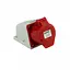 Гнездо переносное ГП 16A 3P+PE (214) 380V IP44 (18861) TM LUMANO - миниатюра 1