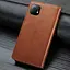Шкіряний чохол-книжка Getman Gallant (PU) для Xiaomi Mi 11 Коричневий - мініатюра 6