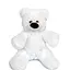 Плюшевий ведмедик Alina Бублик 55 см білий - мініатюра 1