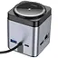 Хаб с беспроводным зарядным Hoco HB49 Effortless 9-in-1 100W Metal gray - миниатюра 5