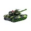 Танк Ramiz на дистанційному керуванні для дітей 3+ інтерактивні ефекти + постріл + пульт зелений 9993 - мініатюра 5
