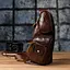 Чоловіча сумка з великою кількістю кишень із натуральної шкіри Vintage 15,5х39х6 см sum0027484 - мініатюра 19