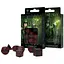 Набір кубиків Elvish Black & red Dice Set , 7 шт. (SELV06) - мініатюра 1