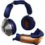 Бездротові навушники Dyson Zone Absolute with air purification Prussian Blue/Bright Copper (376121-01/376067-01) - мініатюра 2