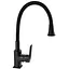 Змішувач для кухні Globus Lux Bonn GLB-0203SA-GP-B01 Чорний матовий - мініатюра 3