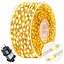 Гирлянда Sun Lamp уличная садовая 200 м 2000 LED светодиодные внешние фонари IP67 защищенные водонепроницаемые - миниатюра 1