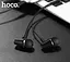 Навушники HOCO M34 honor music universal earphones with microphone Black - мініатюра 4