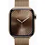 Смарт-часы Apple Watch Series 10 GPS + Cellular 42mm Gold Titanium Case w. Gold Milanese Loop MX083 - миниатюра 2