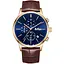 Наручний годинник чоловічий Lee Cooper Leather Gold Золотистий (3435) - мініатюра 1