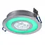 Світильник точковий Brille LED-103A/3W+1,5W Green CW 38 L4-009 - мініатюра 2