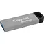 Флеш-накопичувач Kingston USB3.2 256GB DataTraveler Kyson Silver/Black (DTKN/256GB) - мініатюра 1