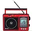 Радиоприемник Golon RX-006UAR радио MP3 USB MicroSD питание от сети батареек Красный - миниатюра 2