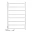 Электрический полотенцесушитель Laris Зебра Альфа ЧФ8 500x800 Е левый R3 77700073, Белый, Левое, Электронный - миниатюра 2
