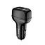 Адаптер автомобильный HOCO Leader Z36 2USB черный - миниатюра 2