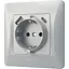 Розетка Videx VF-BNSK1GUC-SS - мініатюра 3