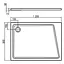 Душовий піддон Ravak Gigant Pro 120x90 R 10° XA05G70101P - мініатюра 5